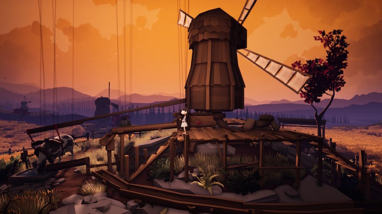 Abi en una escena agreste Abi en una escena agreste