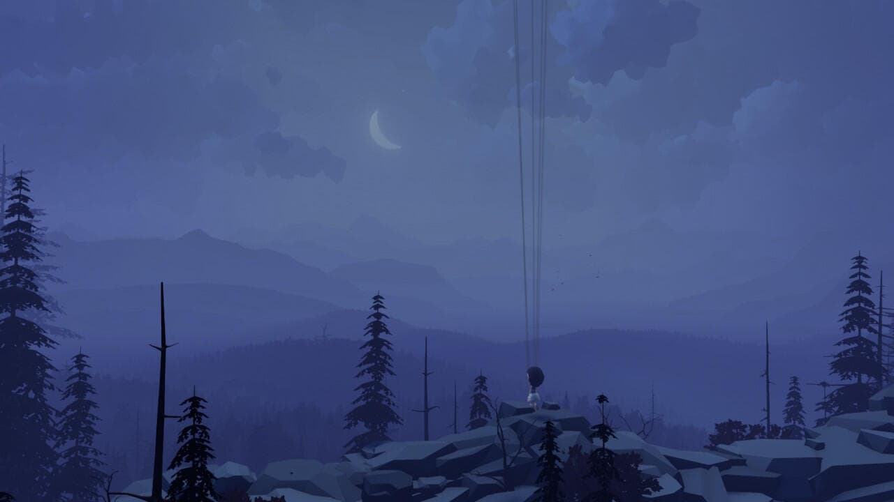 Abi admirando la luna Abi admirando la luna