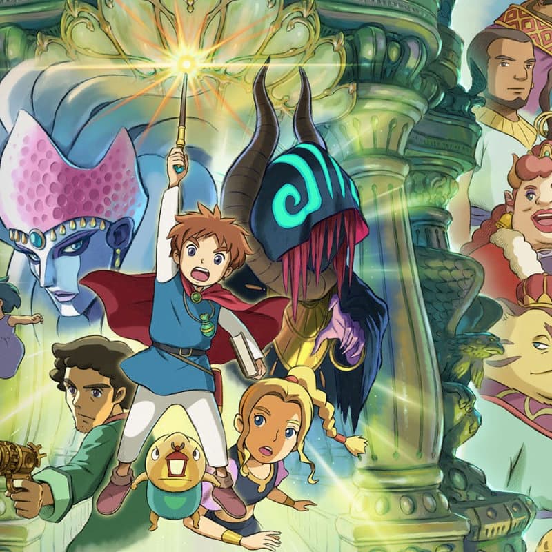 Portada del videojuego Ni no kuni Portada del videojuego Ni no kuni