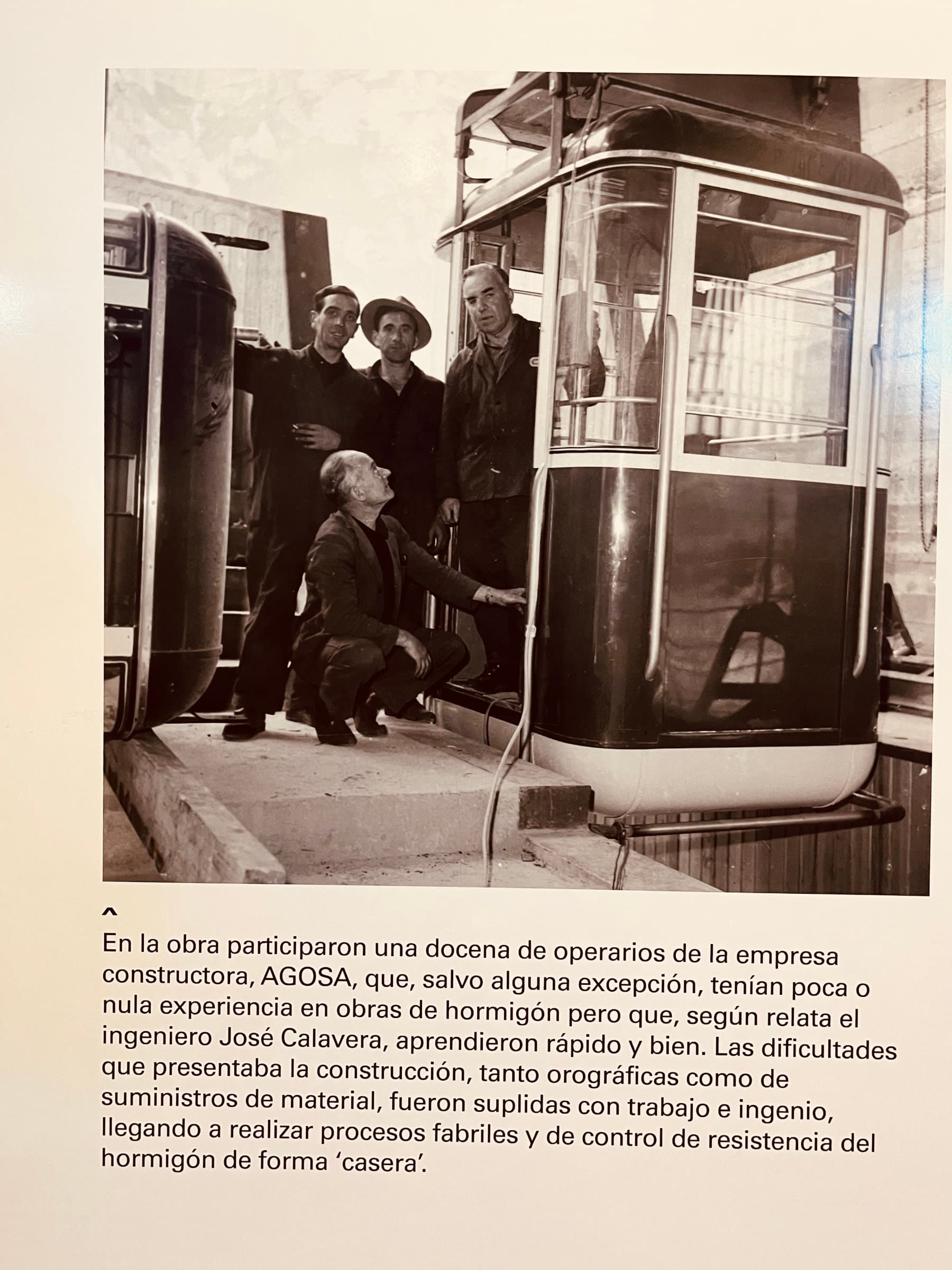 Fotografía de mi abuelo en el teleférico de Fuente Dé Fotografía de mi abuelo en el teleférico de Fuente Dé