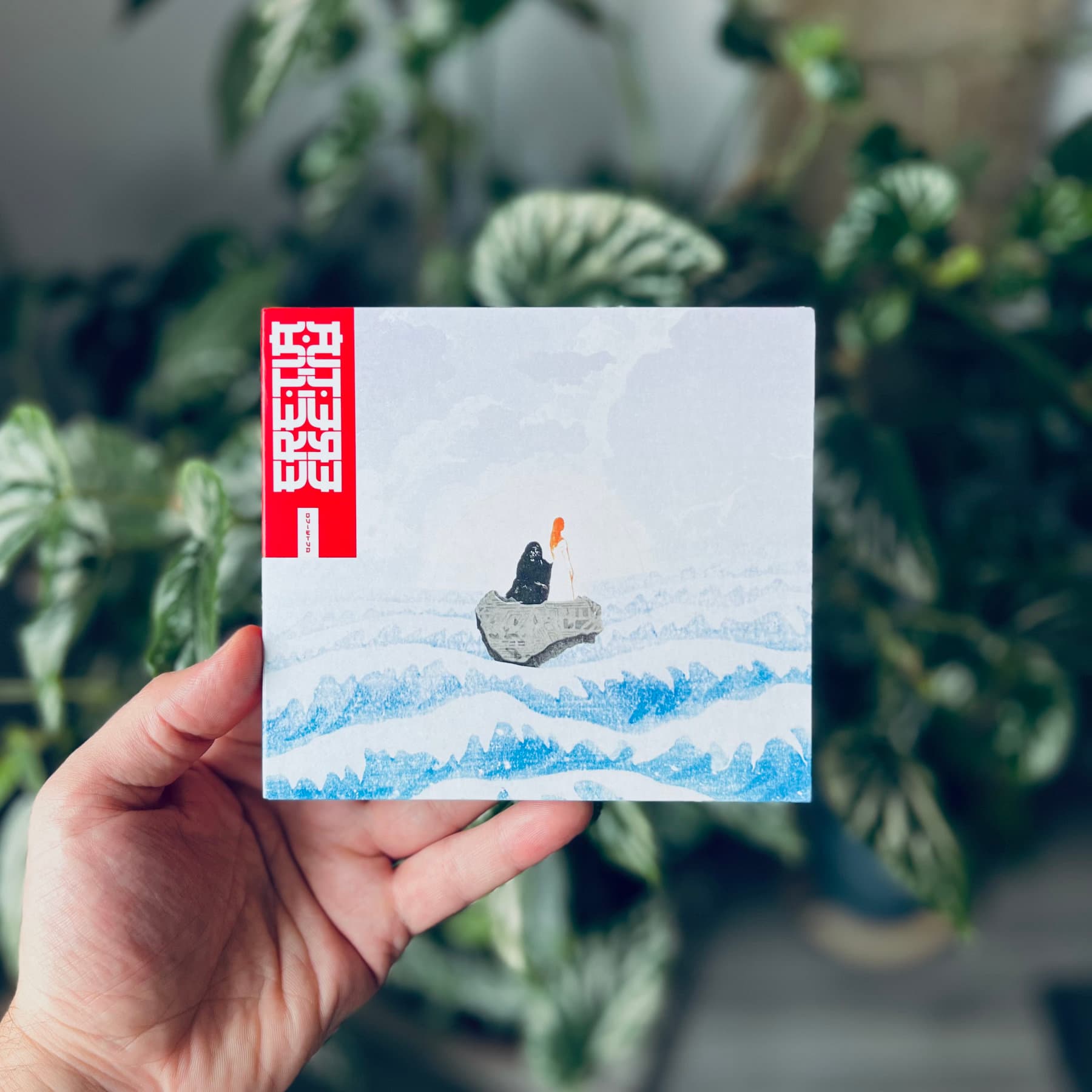 Diseño del disco de Eretia, en CD Diseño del disco de Eretia, en CD