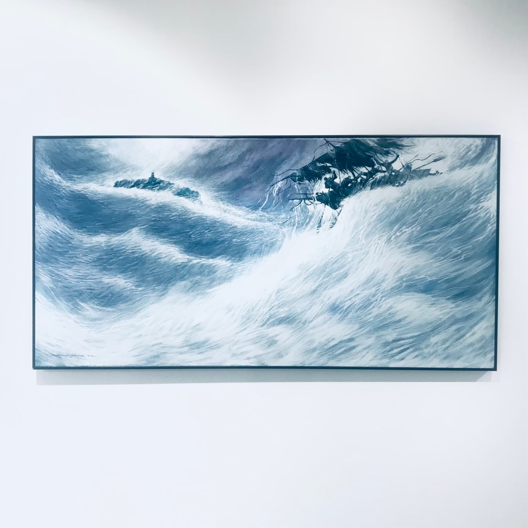 Un cuadro del artista José Ramón Sánchez Un cuadro del artista José Ramón Sánchez