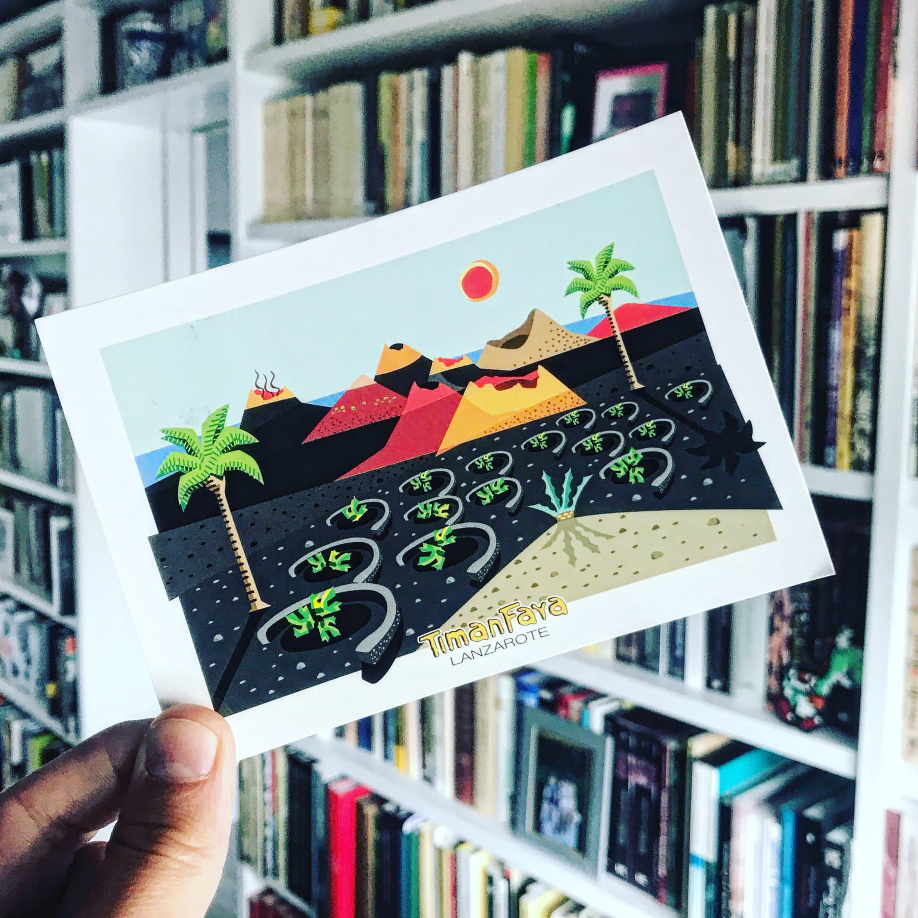 Postal enviada desde Lanzarote Postal enviada desde Lanzarote