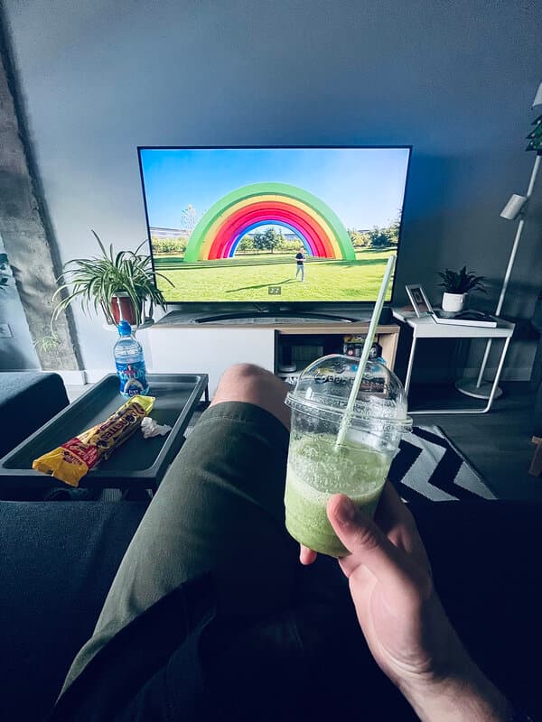 Apple Keynote. Con un batido de brócoli y unos donetes Apple Keynote. Con un batido de brócoli y unos donetes