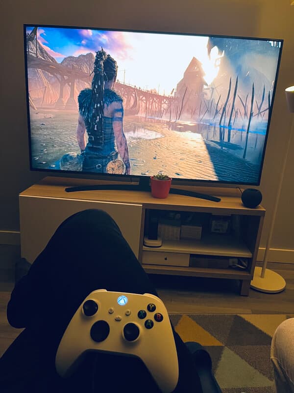 Senua, en su viaje Senua, en su viaje