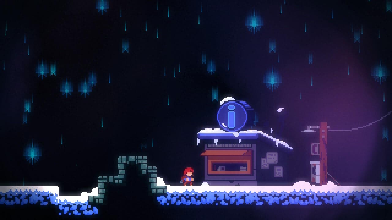 Captura de pantalla del videojuego Celeste Captura de pantalla del videojuego Celeste
