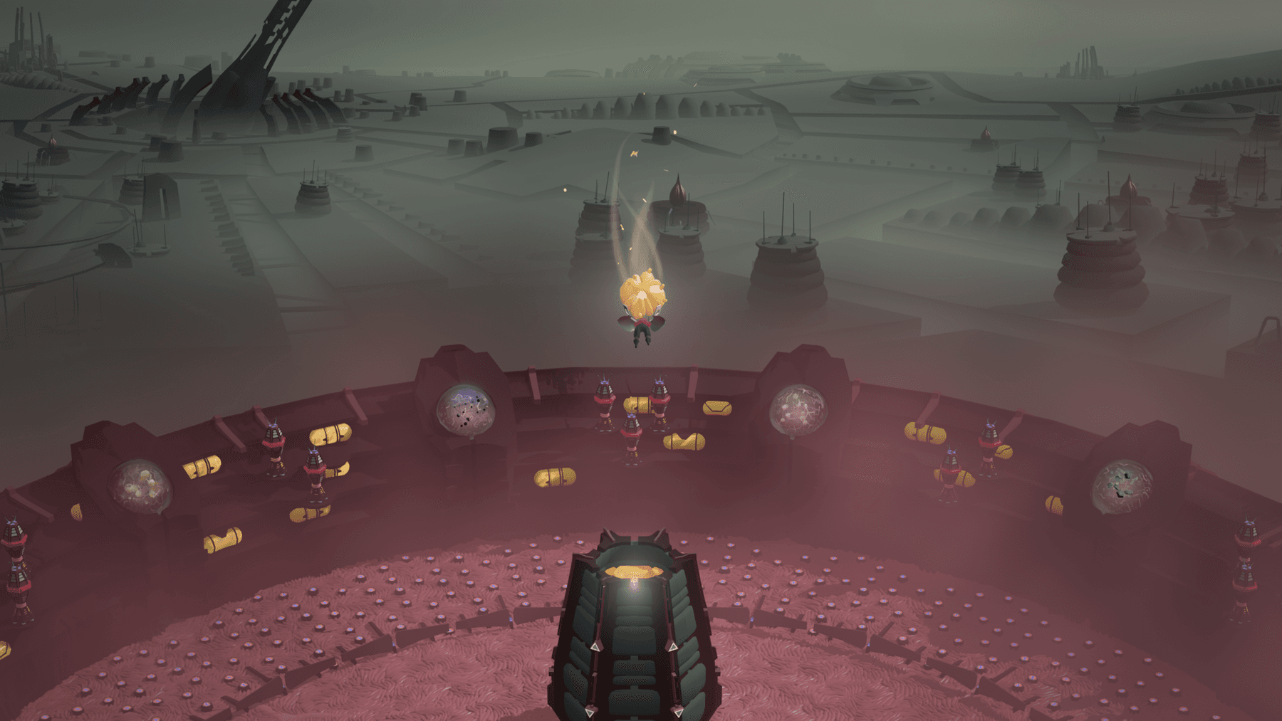 El protagonista de COCOON levitando El protagonista de COCOON levitando