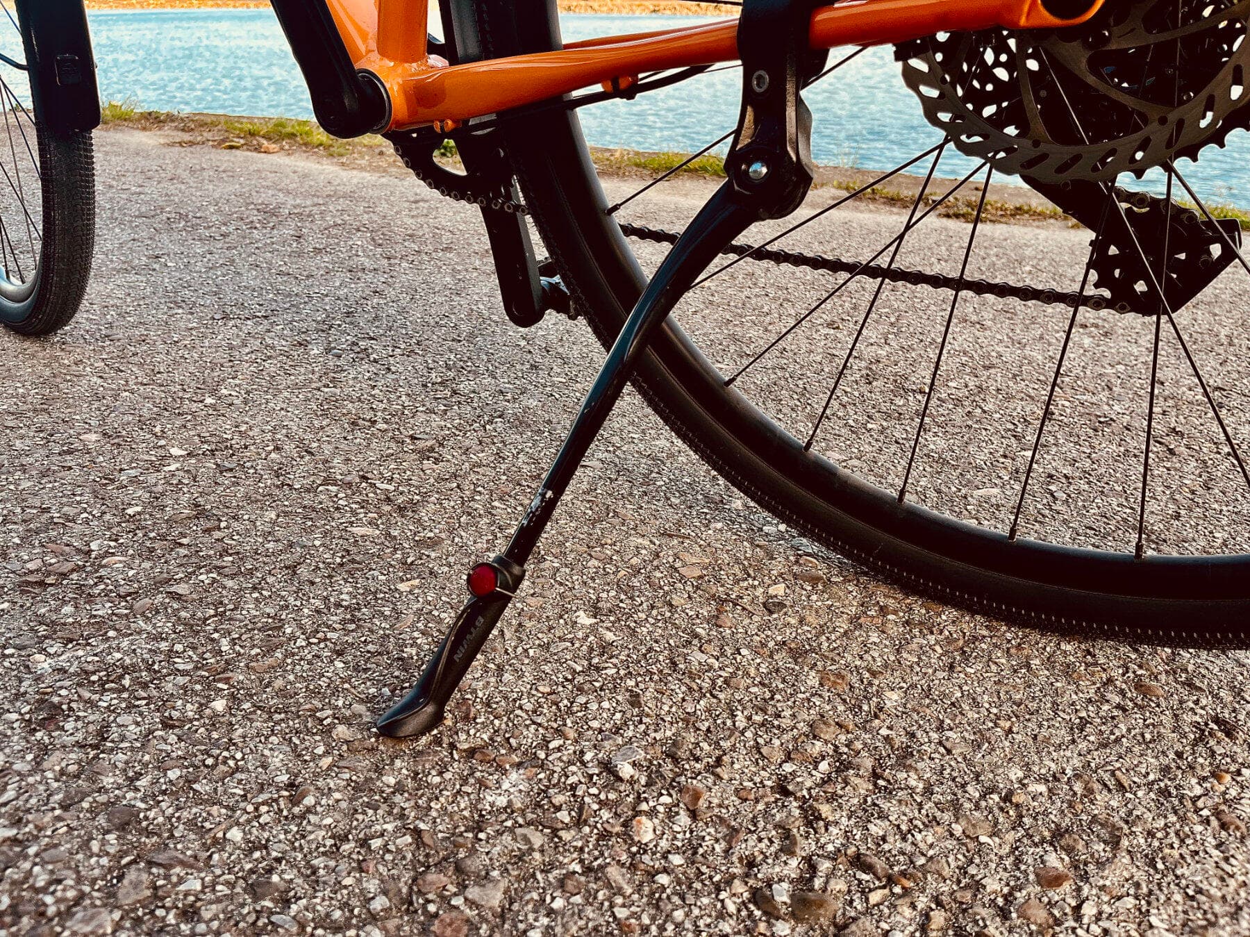 Pata de cabra de la bicicleta Pata de cabra de la bicicleta