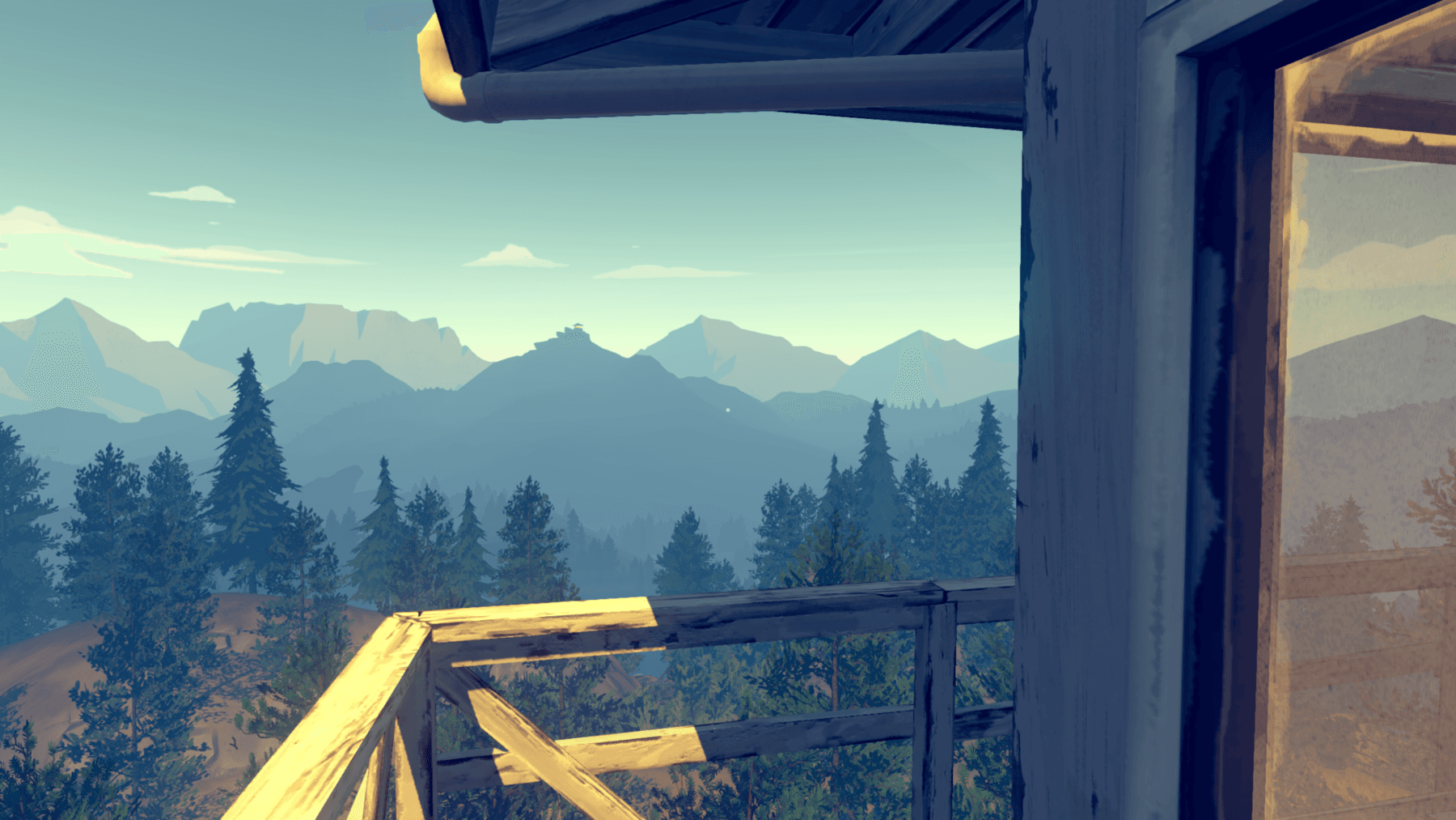 Firewatch: puesto principal de 'Two Forks' Firewatch: puesto principal de 'Two Forks'