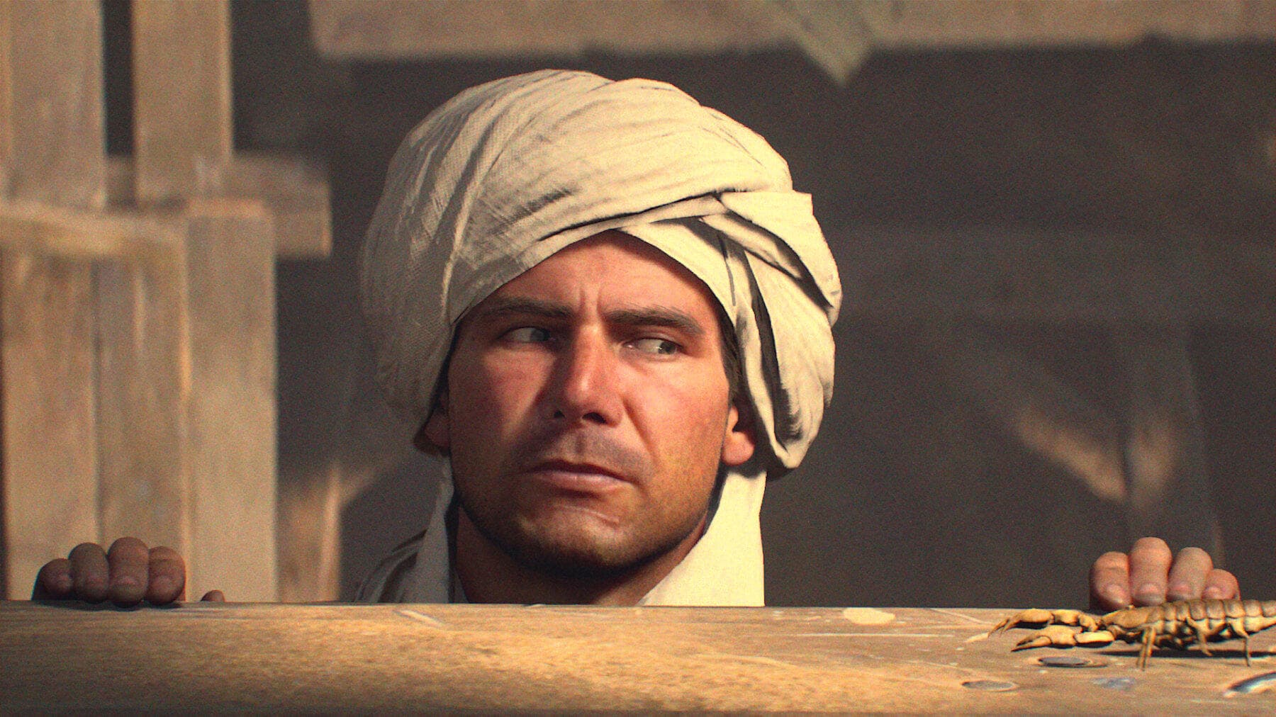 Indy y un escorpión Indy y un escorpión