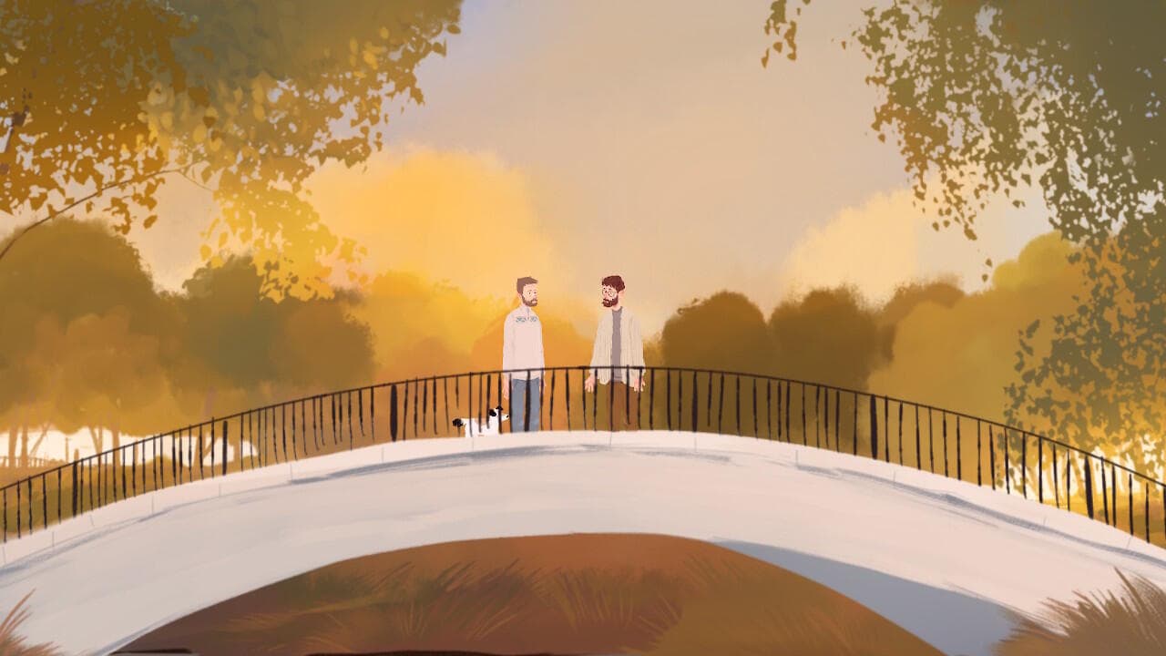 Un puente en mitad de un parque Un puente en mitad de un parque