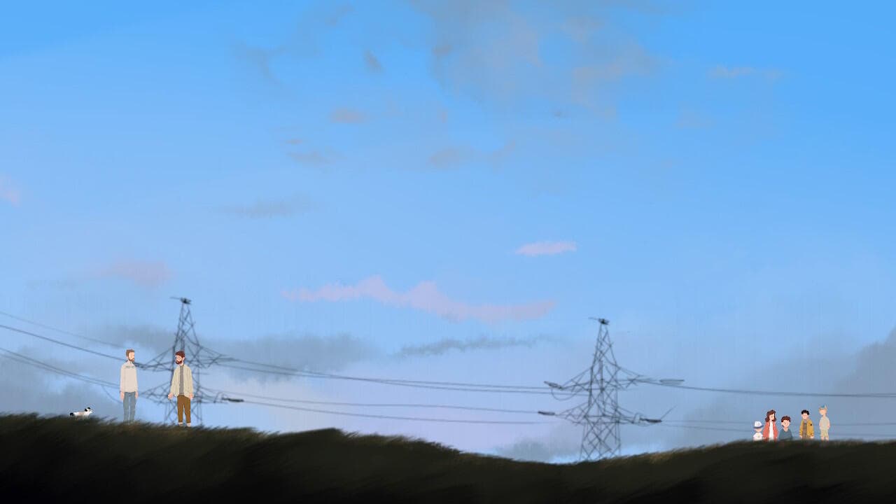 Niños entusiastas y una pareja de perdedores Niños entusiastas y una pareja de perdedores