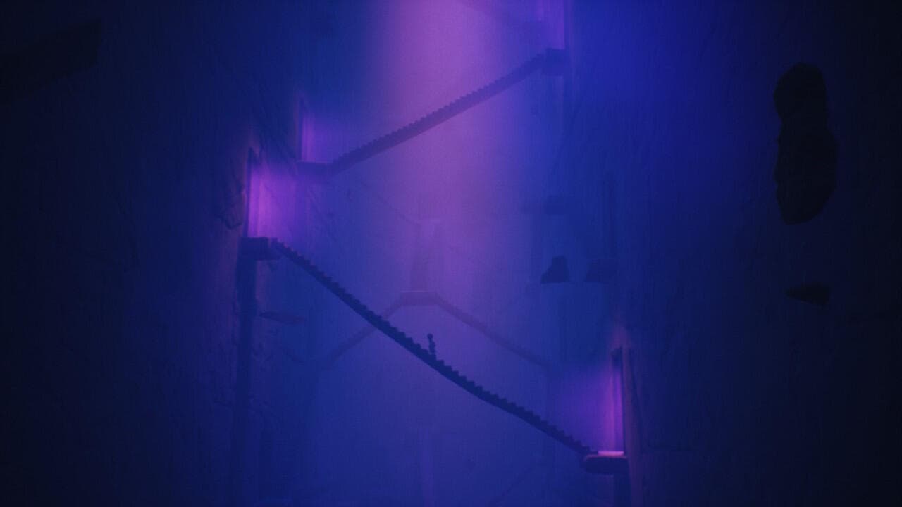 Una habitación con escaleras Una habitación con escaleras