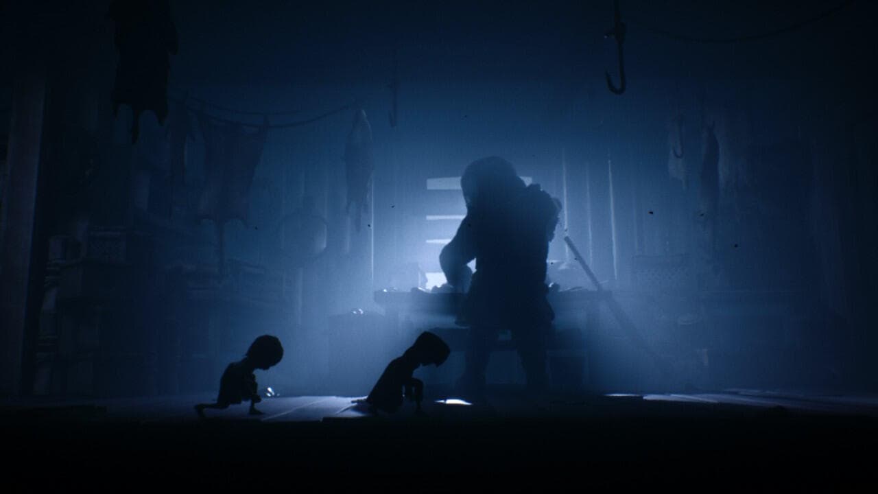 El cazador, ignorando a Six y Mono El cazador, ignorando a Six y Mono