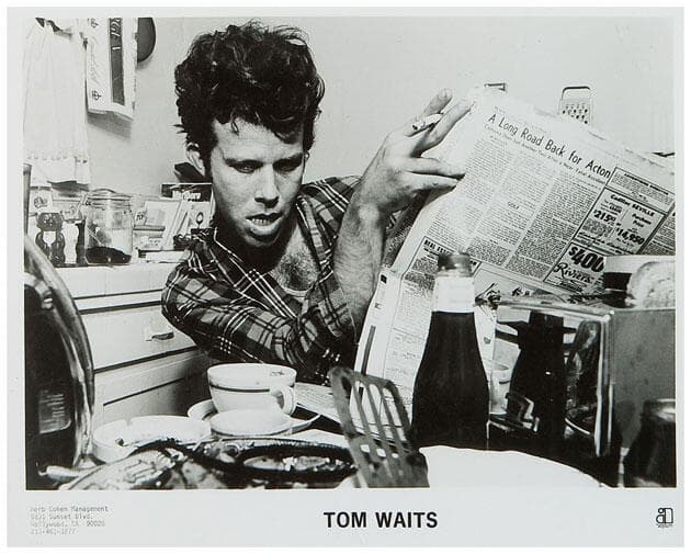 Retrato de Tom Waits Retrato de Tom Waits