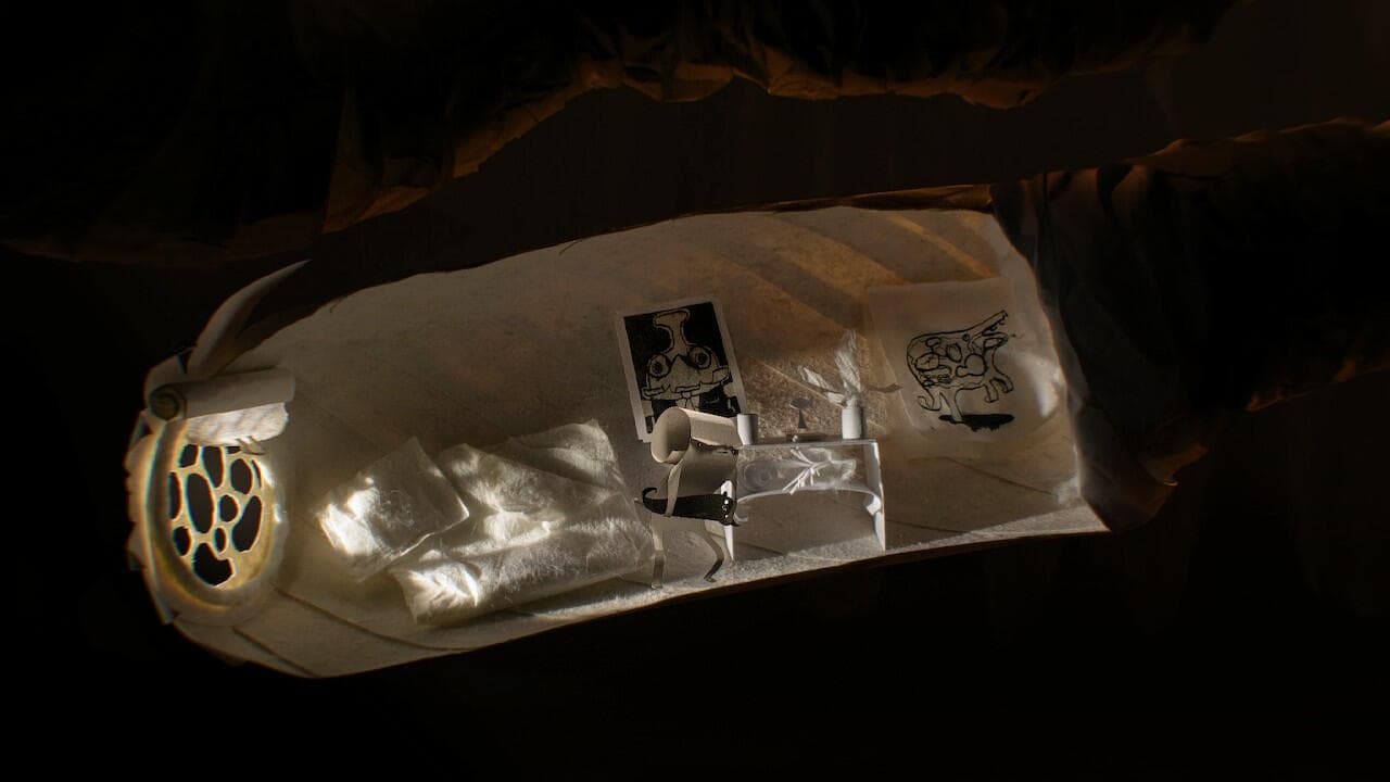 Una habitación iluminada Una habitación iluminada