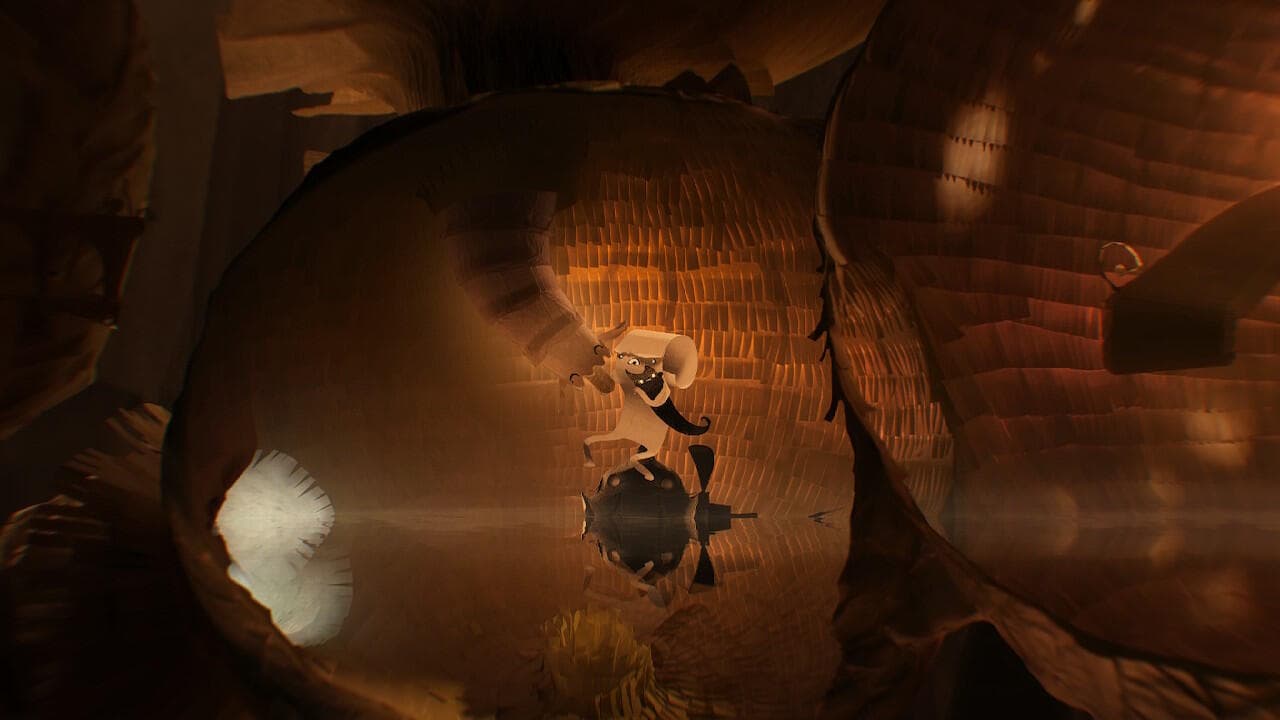 El protagonista en un lago interior dentro de una bestia de papel El protagonista en un lago interior dentro de una bestia de papel